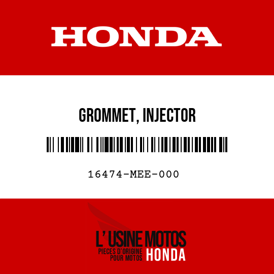 image de 16474-MEE-000 GROMMET, INJECTOR