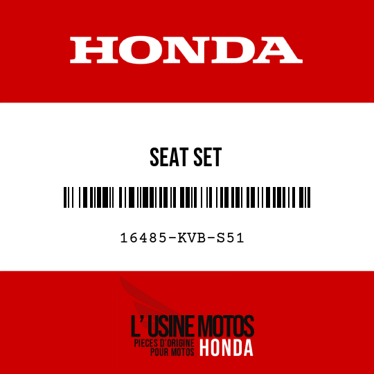 image de 16485-KVB-S51 SEAT SET