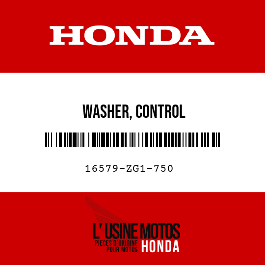 image de 16579-ZG1-750 WASHER, CONTROL