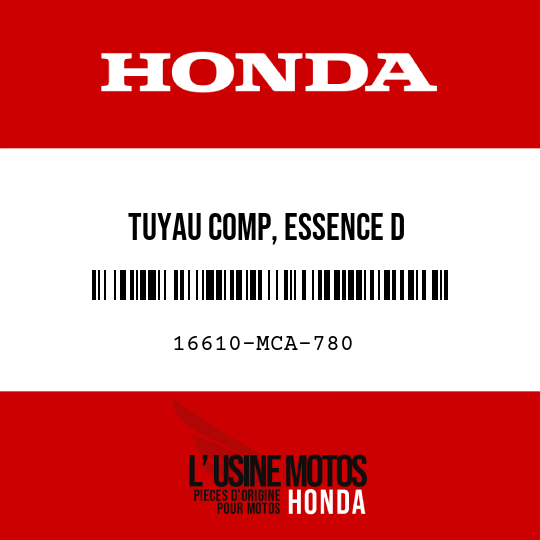 image de 16610-MCA-780 TUYAU COMP, ESSENCE D