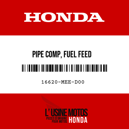 image de 16620-MEE-D00 PIPE COMP, FUEL FEED