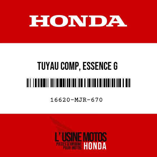 image de 16620-MJR-670 TUYAU COMP, ESSENCE G