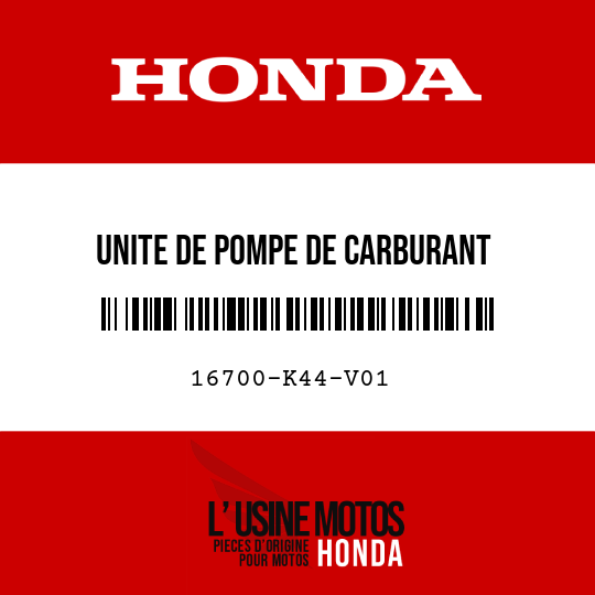 image de 16700-K44-V01 UNITE DE POMPE DE CARBURANT