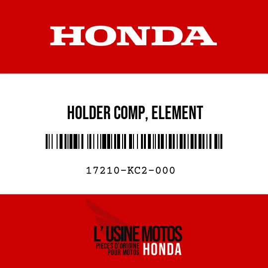 image de 17210-KC2-000 HOLDER COMP, ELEMENT