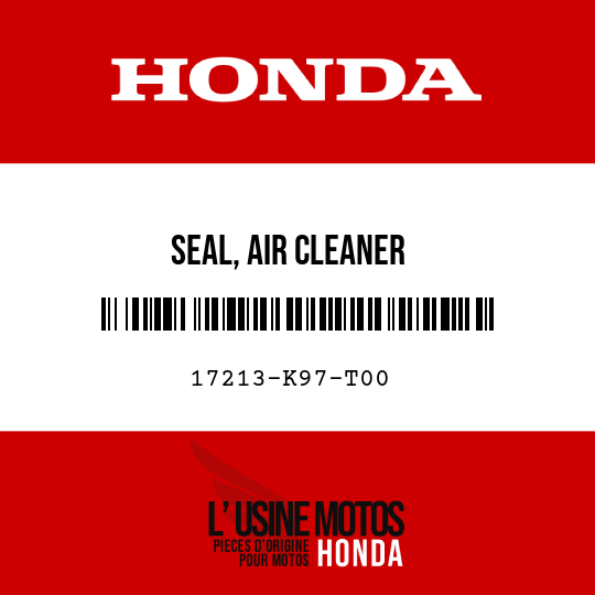 image de 17213-K97-T00 SEAL, AIR CLEANER