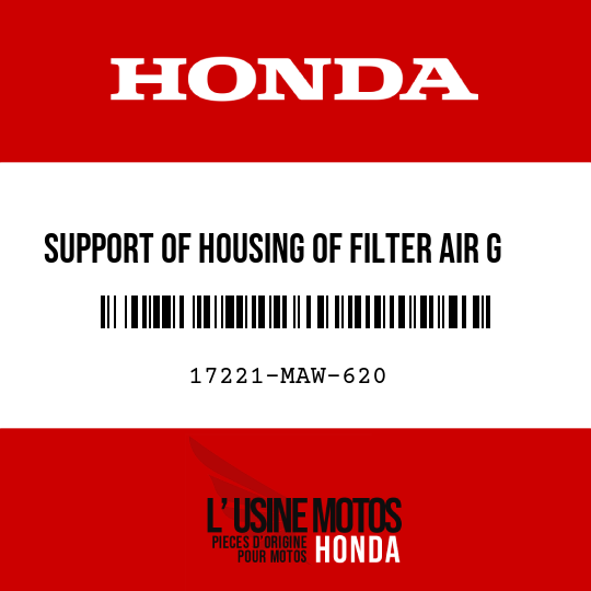 image de 17221-MAW-620 SUPPORT OF HOUSING OF FILTER AIR G