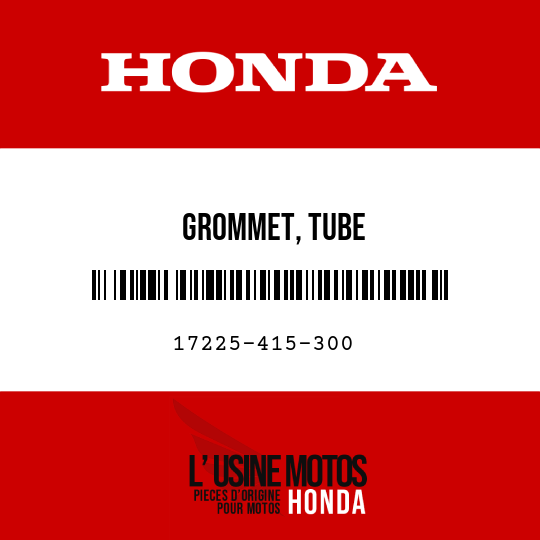 image de 17225-415-300 GROMMET, TUBE