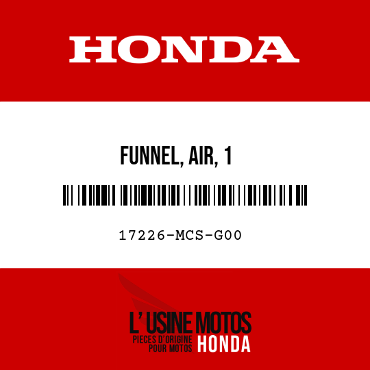 image de 17226-MCS-G00 FUNNEL, AIR, 1