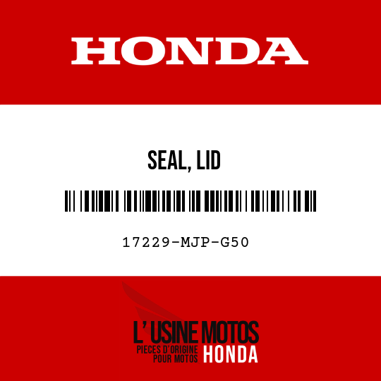 image de 17229-MJP-G50 SEAL, LID