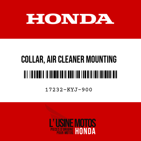 image de 17232-KYJ-900 COLLAR, AIR CLEANER MOUNTING