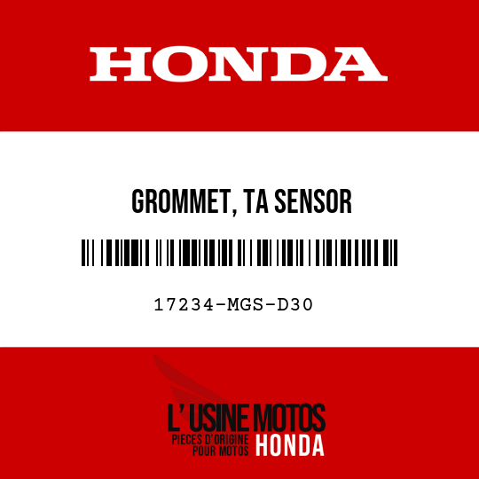 image de 17234-MGS-D30 GROMMET, TA SENSOR