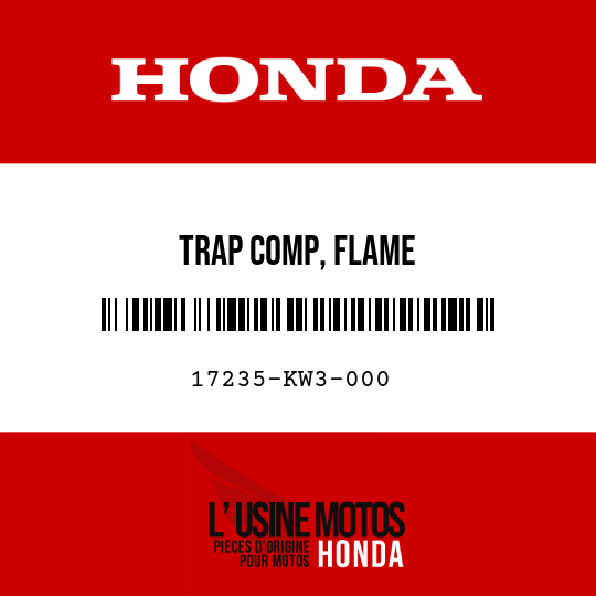 image de 17235-KW3-000 TRAP COMP, FLAME