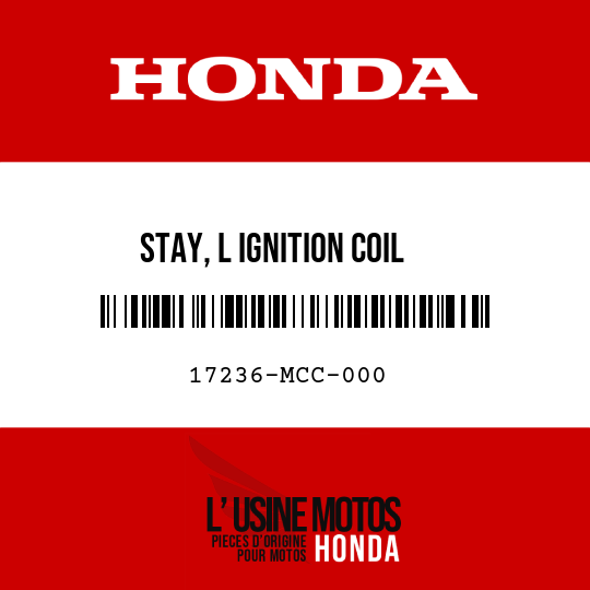 image de 17236-MCC-000 STAY, L IGNITION COIL