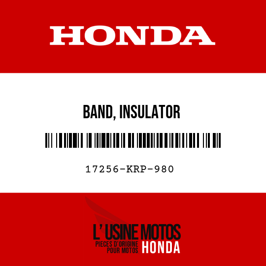 image de 17256-KRP-980 BAND, INSULATOR