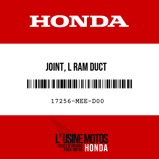 image de 17256-MEE-D00 JOINT, L RAM DUCT