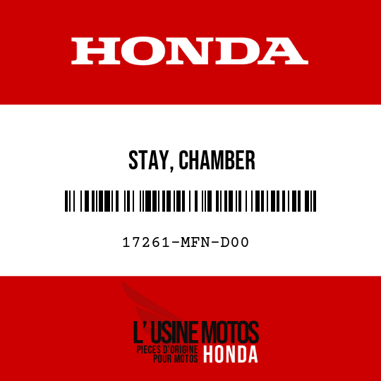 image de 17261-MFN-D00 STAY, CHAMBER