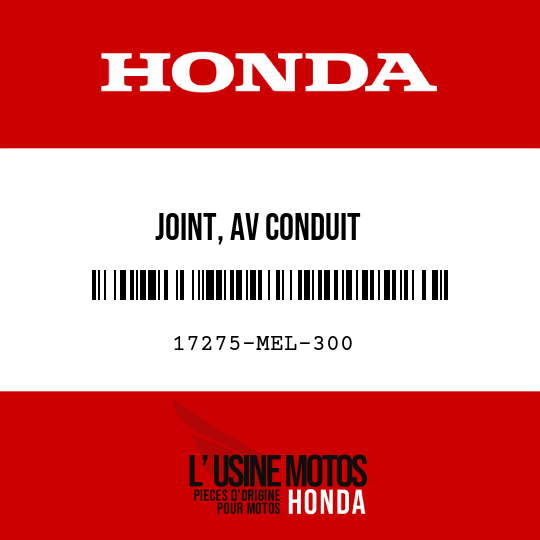 image de 17275-MEL-300 JOINT, AV CONDUIT