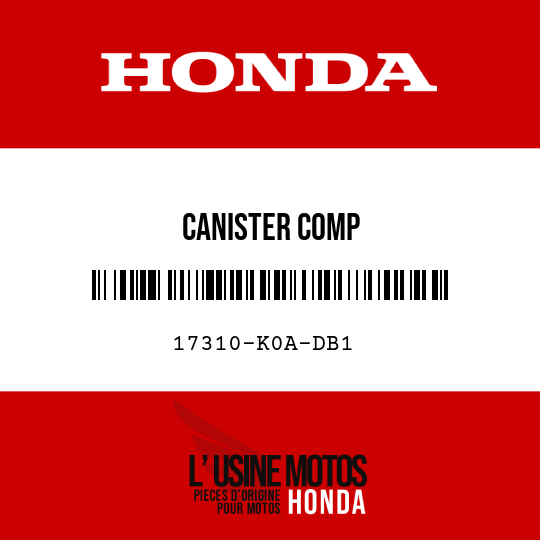 image de 17310-K0A-DB1 CANISTER COMP