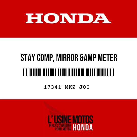 image de 17341-MKZ-J00 STAY COMP, MIRROR &amp METER