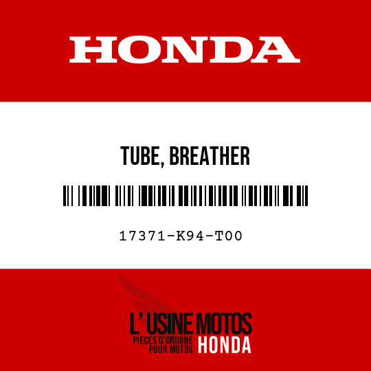 image de 17371-K94-T00 TUBE, BREATHER