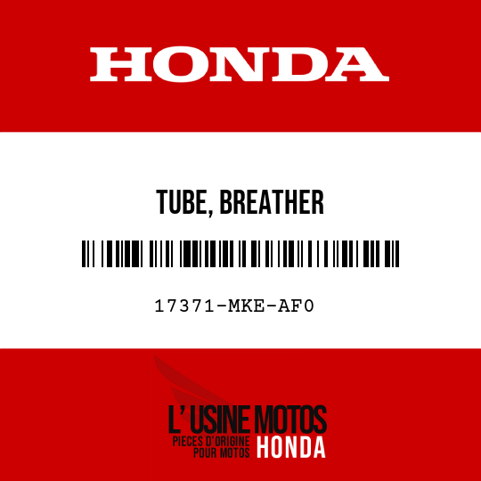 image de 17371-MKE-AF0 TUBE, BREATHER