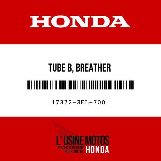 image de 17372-GEL-700 TUBE B, BREATHER