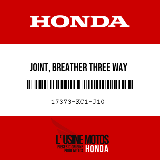 image de 17373-KC1-J10 JOINT, BREATHER THREE WAY