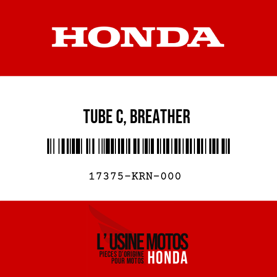 image de 17375-KRN-000 TUBE C, BREATHER