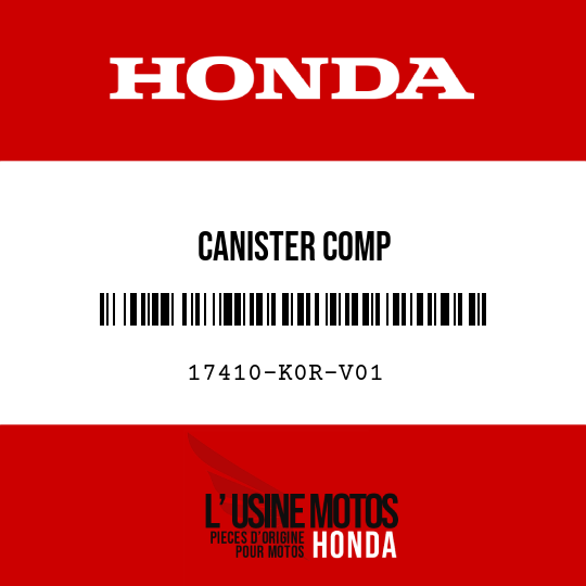 image de 17410-K0R-V01 CANISTER COMP