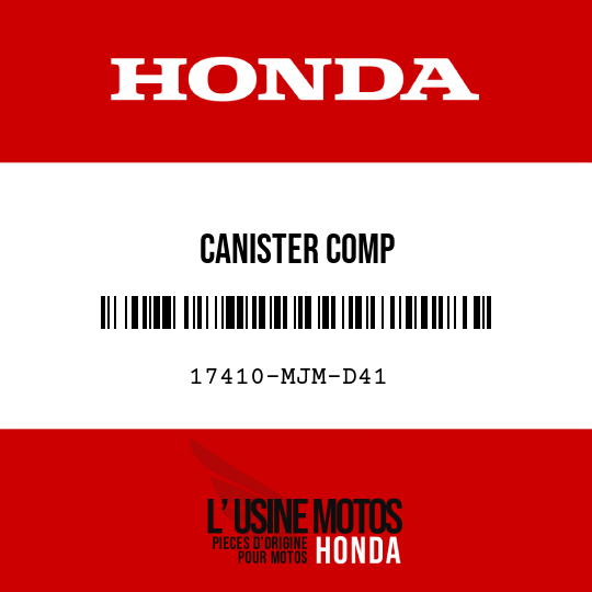 image de 17410-MJM-D41 CANISTER COMP