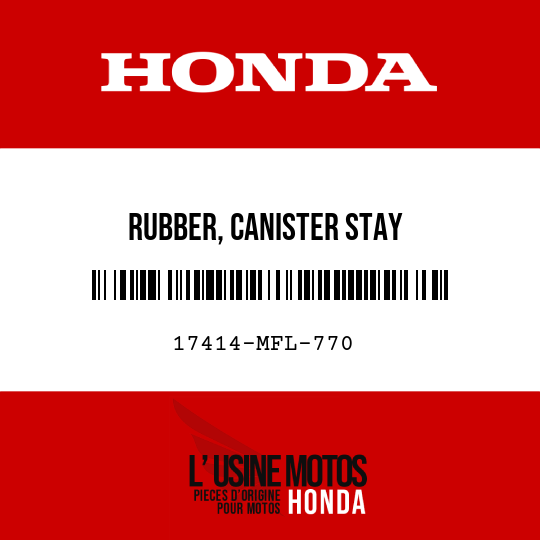 image de 17414-MFL-770 RUBBER, CANISTER STAY