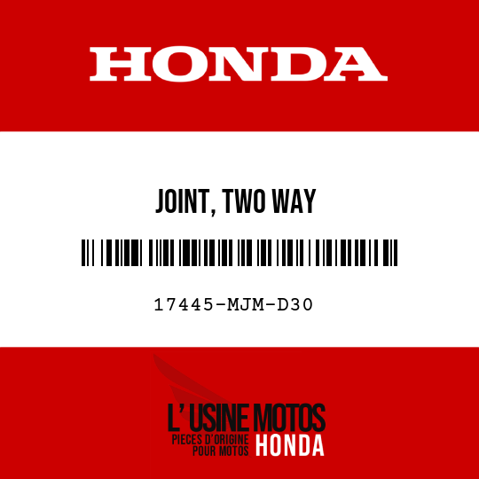 image de 17445-MJM-D30 JOINT, TWO WAY