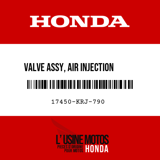 image de 17450-KRJ-790 VALVE ASSY, AIR INJECTION    SOLENOID