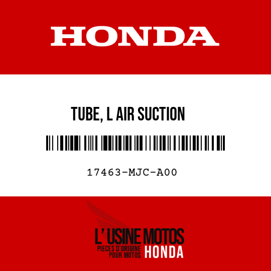 image de 17463-MJC-A00 TUBE, L AIR SUCTION