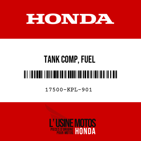 image de 17500-KPL-901 TANK COMP, FUEL
