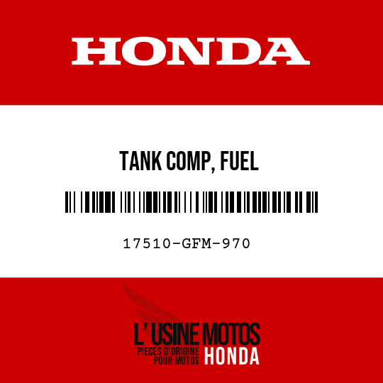 image de 17510-GFM-970 TANK COMP, FUEL