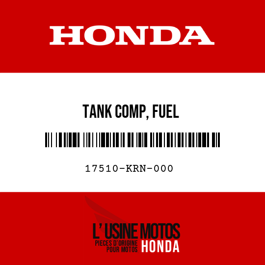 image de 17510-KRN-000 TANK COMP, FUEL