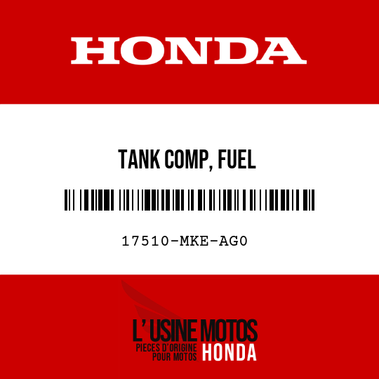 image de 17510-MKE-AG0 TANK COMP, FUEL