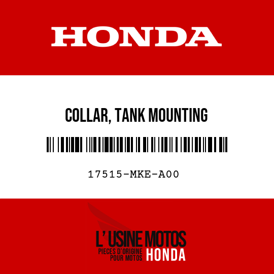 image de 17515-MKE-A00 COLLAR, TANK MOUNTING