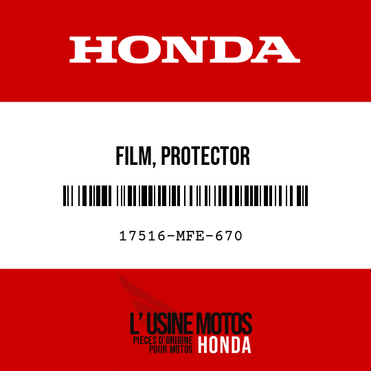image de 17516-MFE-670 FILM, PROTECTOR