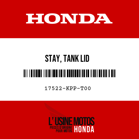 image de 17522-KPP-T00 STAY, TANK LID