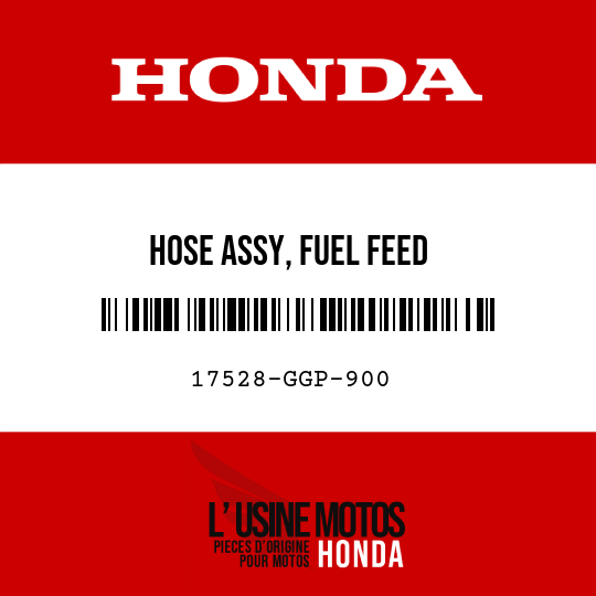 image de 17528-GGP-900 HOSE ASSY, FUEL FEED