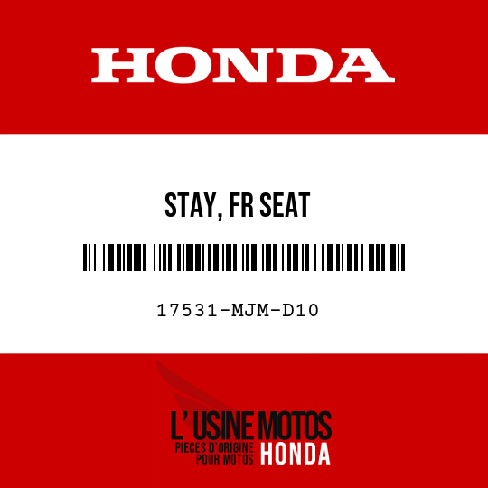 image de 17531-MJM-D10 STAY, FR SEAT