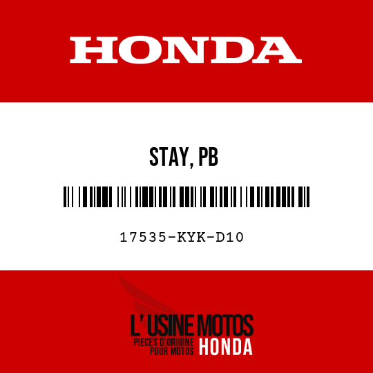 image de 17535-KYK-D10 STAY, PB