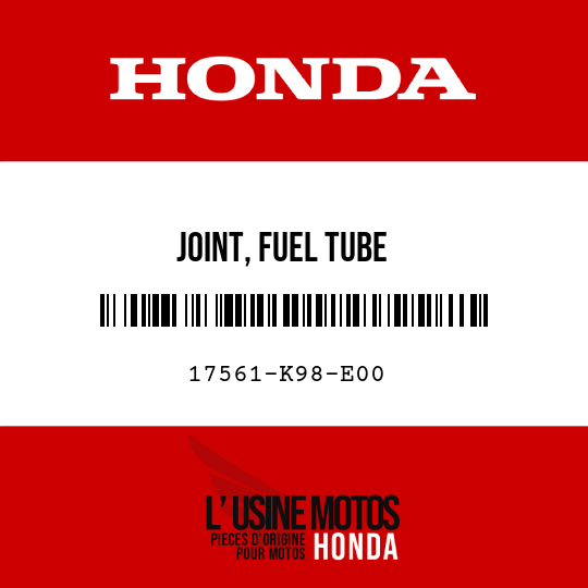 image de 17561-K98-E00 JOINT, FUEL TUBE