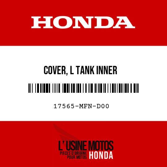 image de 17565-MFN-D00 COVER, L TANK INNER