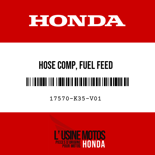 image de 17570-K35-V01 HOSE COMP, FUEL FEED