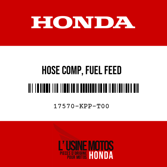 image de 17570-KPP-T00 HOSE COMP, FUEL FEED