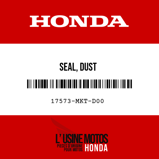 image de 17573-MKT-D00 SEAL, DUST