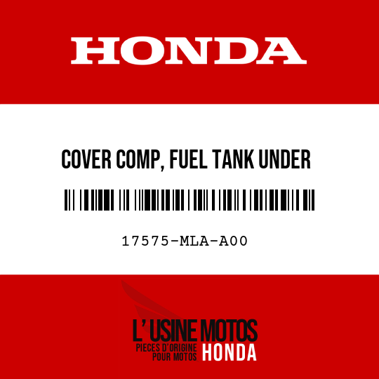image de 17575-MLA-A00 COVER COMP, FUEL TANK UNDER